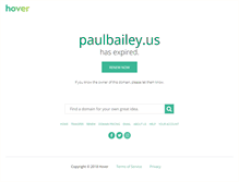 Tablet Screenshot of paulbailey.us